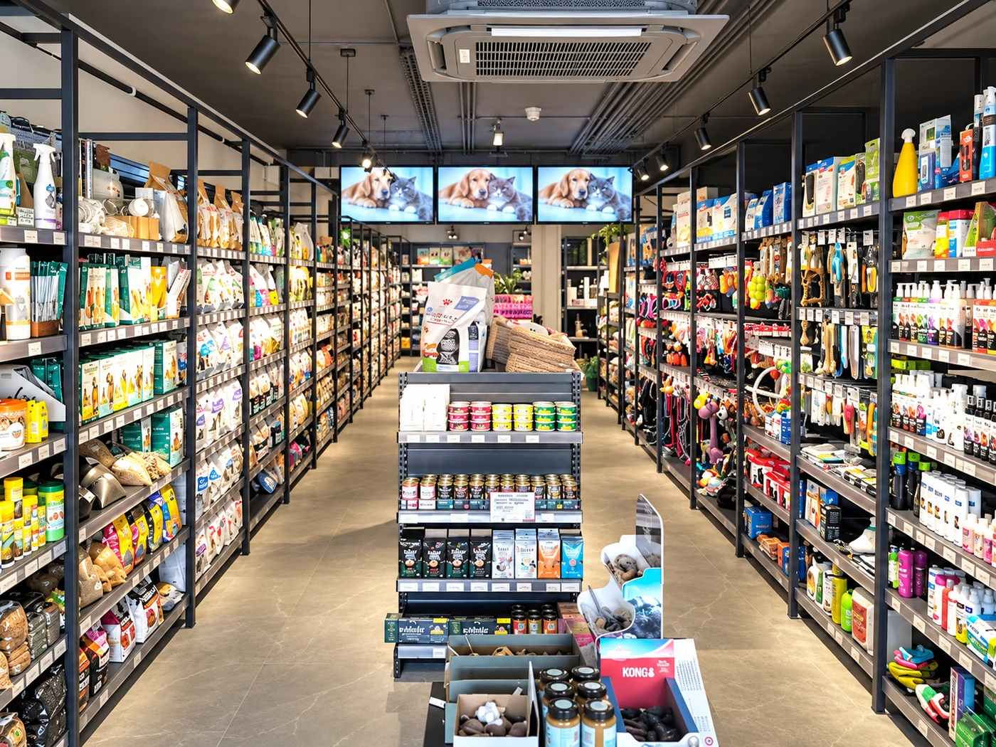 The supplied wide interior view of Pet Centre