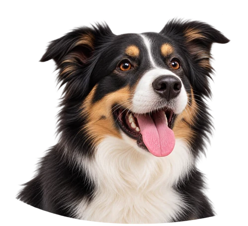 Happy border collie